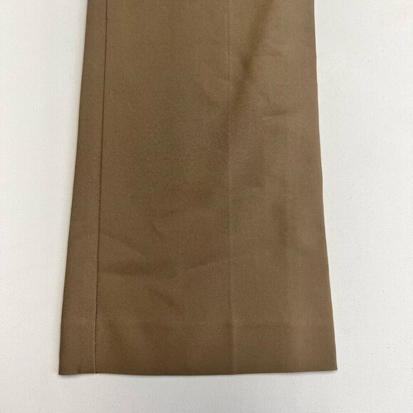 Chicos Womens Chino Pants Khaki Tan Flat Front Mid Rise Pockets XS - Picture 8 of 9